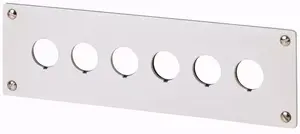 Eaton M22-E6 6-Hole Mounting Plate for Pushbuttons