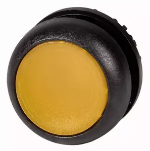Eaton M22S-DL-Y Illuminated Pushbutton Actuator, Black and Yellow, IP69