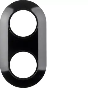 Light switch berker 138121 — Duroplast housing, black, 151×80 mm, pack of 2