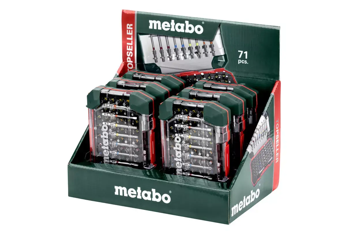 Skrūvgriežu bitu komplekts Metabo Bit box SP Photo 3