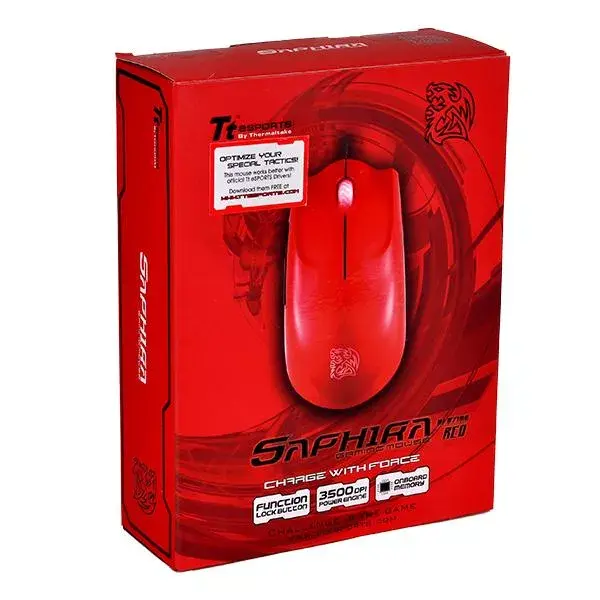 Thermaltake SAPHIRA игровая мышь 3500 DPI Photo 6