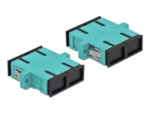 Оптический соединитель DeLOCK 85997 SC Female/Female OM3, 4 штуки