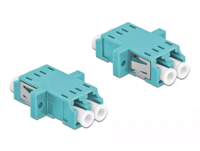 DELOCK LC female–female OM3 fibre adapter 86536 Photo 2