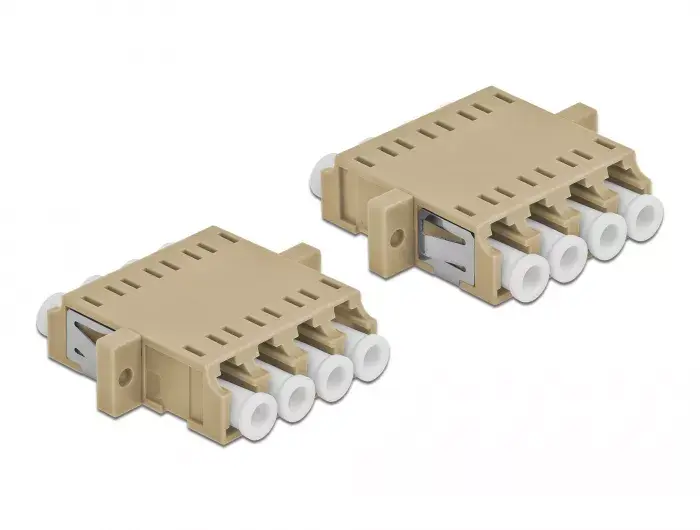 DELOCK LC female–female fibre optic adapter 86540 Photo 2