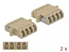 DELOCK LC female–female fibre optic adapter 86540 Photo 3