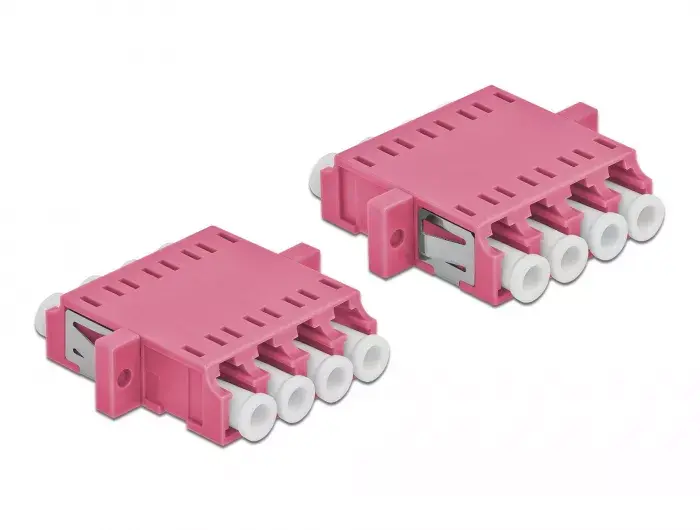 Fibre optic adapter DELOCK LC female/female OM3 Photo 2