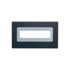 Front frame H-TRONIC FR 216 for 16×2 LCD display, dimensions 91×53×20 mm