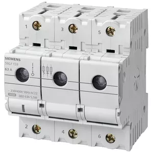 Разъединитель предохранителей Siemens 5SG7133 3-полюсный 63А 400В