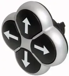 4-позиционная кнопка Eaton M22-DI4-S-X7 Photo 1