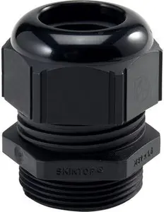 Lapp SKINTOP ST-M Cable Gland M16 x 1.5, Polyamide, Black, IP68/IP69