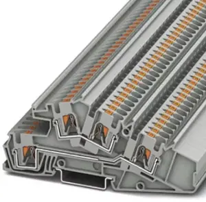 Phoenix 3214052 Daudzlīmeņu instalācijas termināļa bloks Pelēks