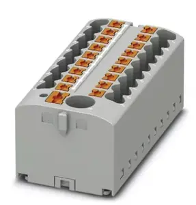 Phoenix Contact PTFIX 6/18X2,5 GY Distribution Block, 500V, Grey
