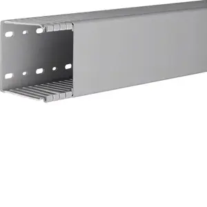 Перфорированный кабель-канал Hager BA68008007030B, 80x80 мм, серый, 2 м