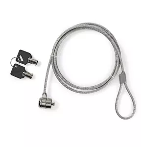 Cable lock Nedis NBLKK1002ME Silver