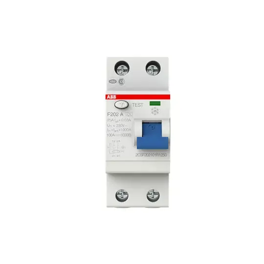 Дифференциальный выключатель ABB F 202A-25/0,03 Photo 2