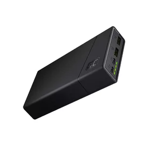 Green Cell PBGC03 ārējais akumulators Litija polimērs (LiPo) 20000 mAh Melns