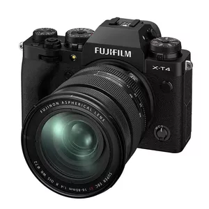 Fujifilm X T4 Беззеркальный цифровой фотоаппарат со сменными объективами 26,1 MP X-Trans CMOS 4 6240 x 4160 пикселей Черный