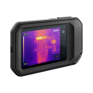 Termokamera FLIR C-5 — sensors 160×120 px, 3" ekrāns, -20–400°C, 54°×42° skata leņķis, Wi‑Fi