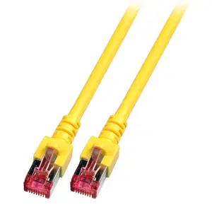 EFB Elektronik RJ45 Patch Cable S/FTP Cat.6 LSZH 0.15m Yellow
