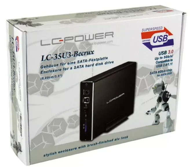 Корпус для жесткого диска LC-Power LC-35U3-Becrux Photo 3