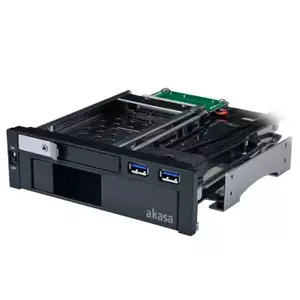 Панель для дисков Akasa AK-IEN-01 2.5/3.5" Черная
