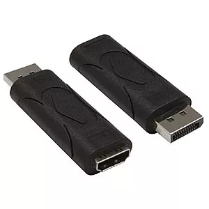 Kindermann 5809000082 kabeļu spraudņu pāreja DisplayPort HDMI Melns