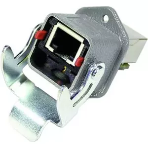 RJ45 cable gland Harting 09452151100 IP67 for Ethernet connections, sealed RJ45 feed-through