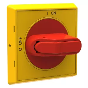 ABB OHYS2AJ Emergency Handle for Disconnect Switches, IP65, Red/Yellow