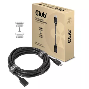 HDMI Extension Cable CLUB3D High Speed 4K60Hz M/F 5m