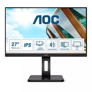 AOC P2 27P2Q LED display 68,6 cm (27") 1920 x 1080 пикселей Full HD Черный