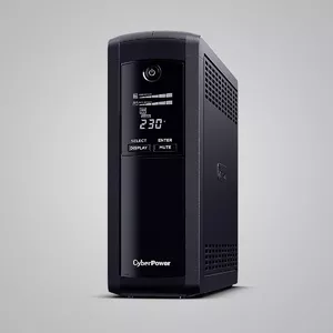 Uninterruptible Power Supply CYBERPOWER VP1600ELCD-FR 1.6 kVA / 900 W, Line-Interactive, 5 AC outlets, LCD, USB/RS-232