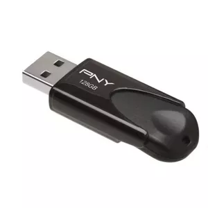 PNY Attaché 4 2.0 128GB USB zibatmiņa USB Type-A Melns