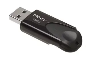 USB флеш-память PNY 128GB USB Type-A Attaché 4 2.0 Черная