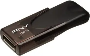 USB zibatmiņa PNY 128GB USB Type-A Attaché 4 2.0 Melna