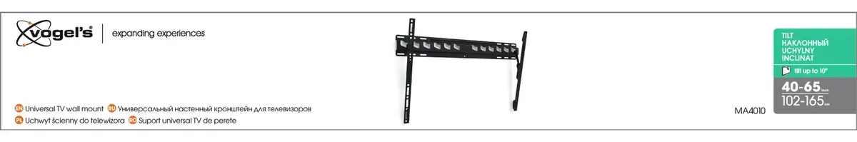 Vogel's MA4010 Tilt sienas stiprinājums 40–65" Photo 6