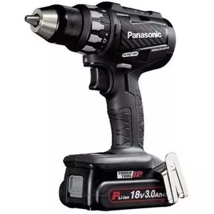 Power screwdriver Panasonic EY74A2PN2G32, 480 RPM, Black