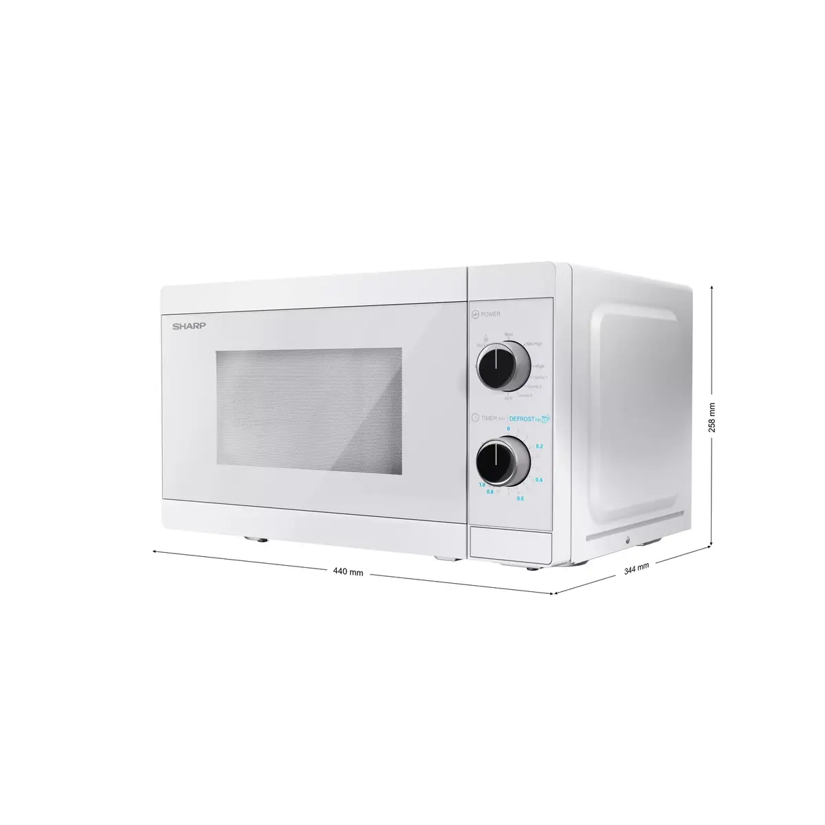 Grila mikroviļņu krāsns Sharp YC-MG01E-C Photo 2