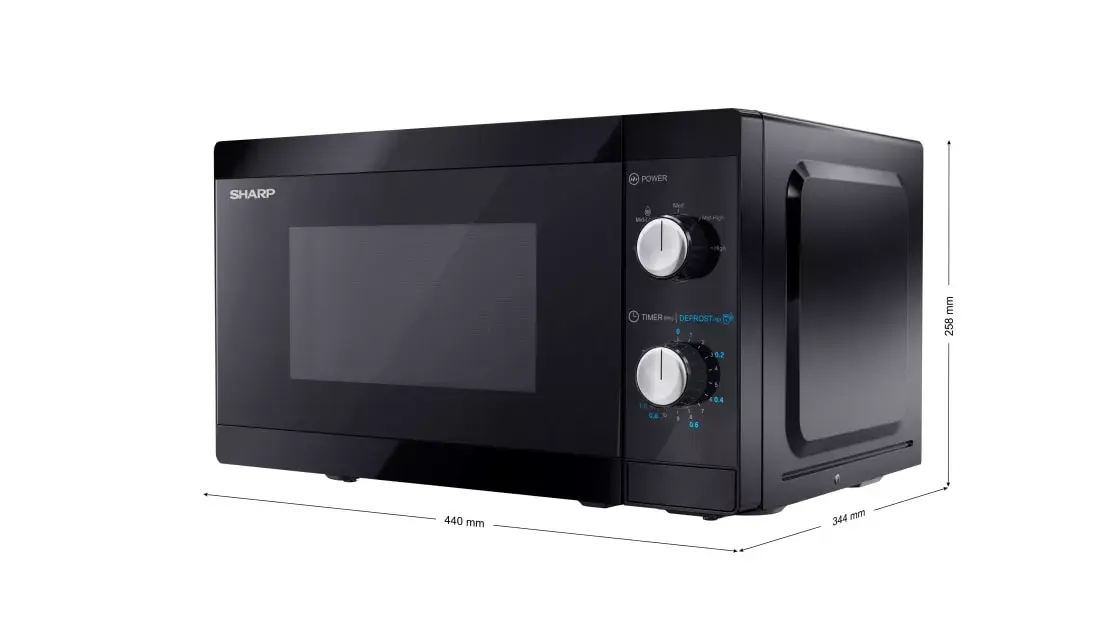 Solo microwave Sharp YC-MS01E-B Photo 4