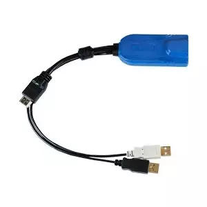 Raritan Digital HDMI, USB CIM KVM cable Multicolour, Black 0.3 m