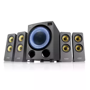 FENDA F7700X 4.1-channel speaker set, 80 W RMS, Bluetooth, Wired & Wireless, Black