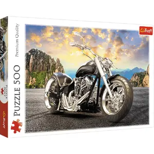 Пазл Trefl Черный мотоцикл 500 шт