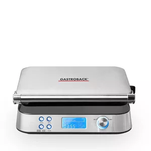Gastroback Advanced Control 2 Waffle Maker 1600 W Black Silver