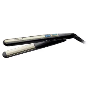 Выпрямитель волос Remington S6500 Warm Black — макс. 230°C, регулировка температуры, ЖК-дисплей, шнур 2,5 м