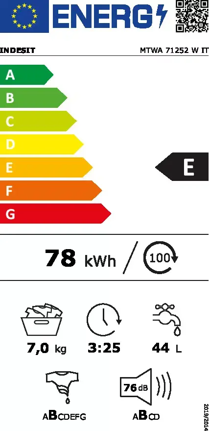 Indesit MTWA 71252 W IT стиральная машина Photo 15