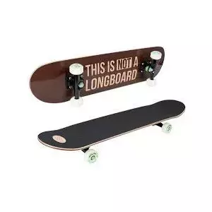 HUDORA 12752 skateboard complete Skateboard (classic) Wood Black, Brown