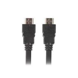 HDMI cable LANBERG CA-HDMI-13CC-0010-BK 1 m, HDMI Type A male–male, HDMI 1.4, 10.2 Gbit/s, ARC, black