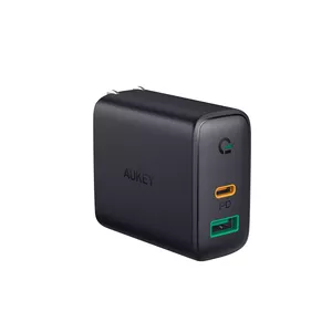 AUKEY Focus Duo Universal Black AC Indoor Charger 100-240V 20V