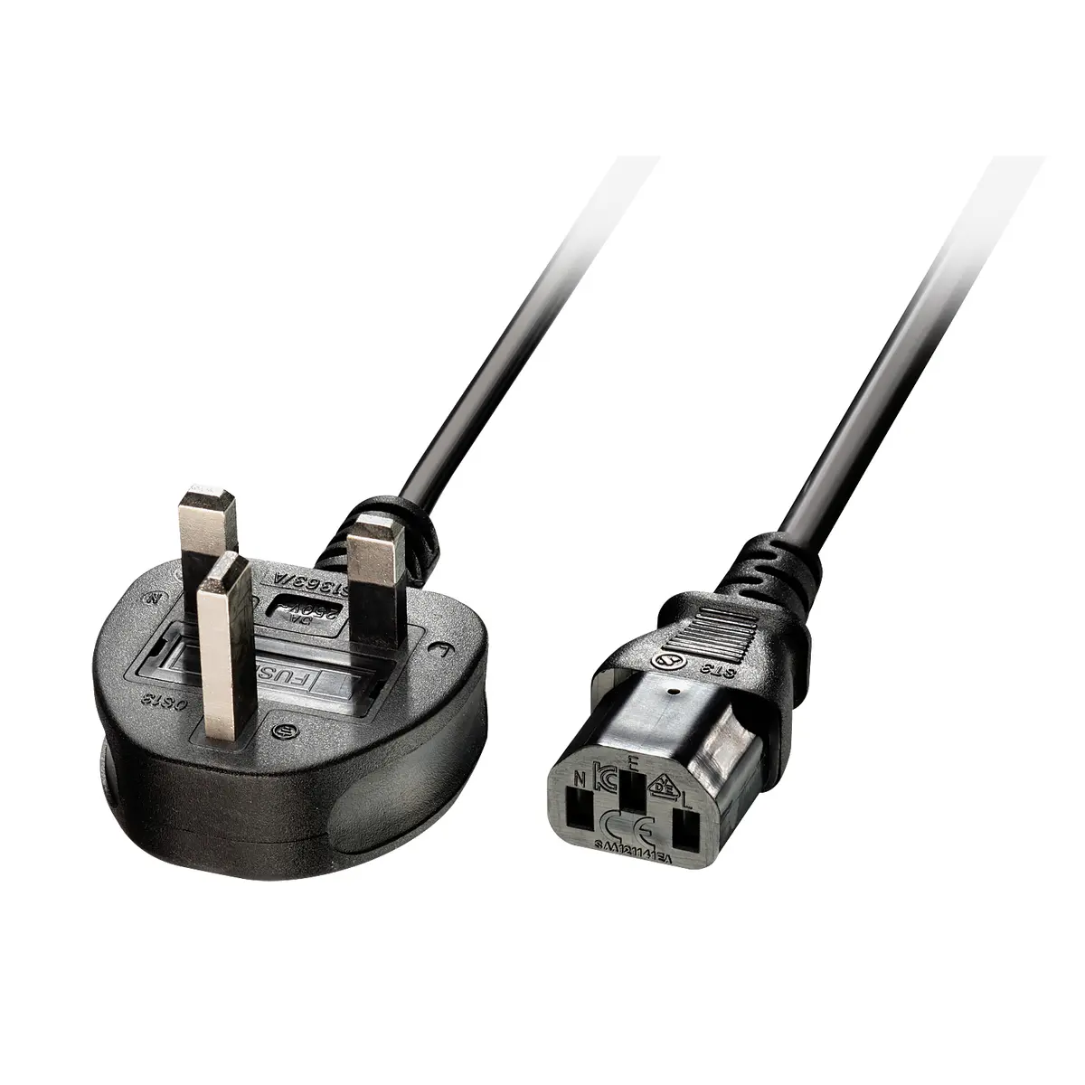 Сетевой кабель Lindy UK - IEC C13 2м Photo 2