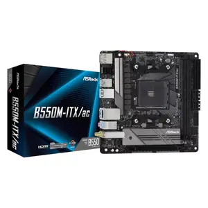 Pamatplate Asrock B550M-ITX/ac AMD B550 Socket AM4 mini ITX