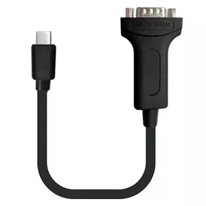 USB-C to RS232 converter PREMIUMCORD ku31-232A, 20 cm cable length
